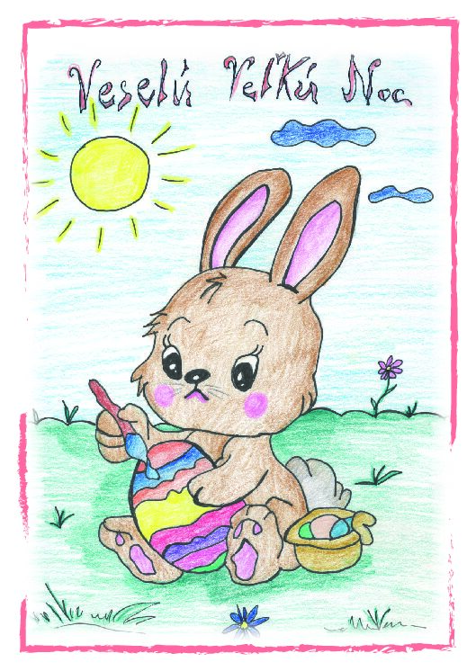 Sada troch pohľadníc - Veľká noc